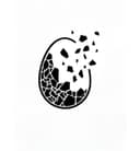 logo eggs-traordinaire design matière textures expérimentales bijou original innovant